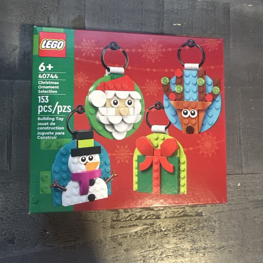 LEGO 40744 Christmas Ornament Selection - NEW Factory Sealed